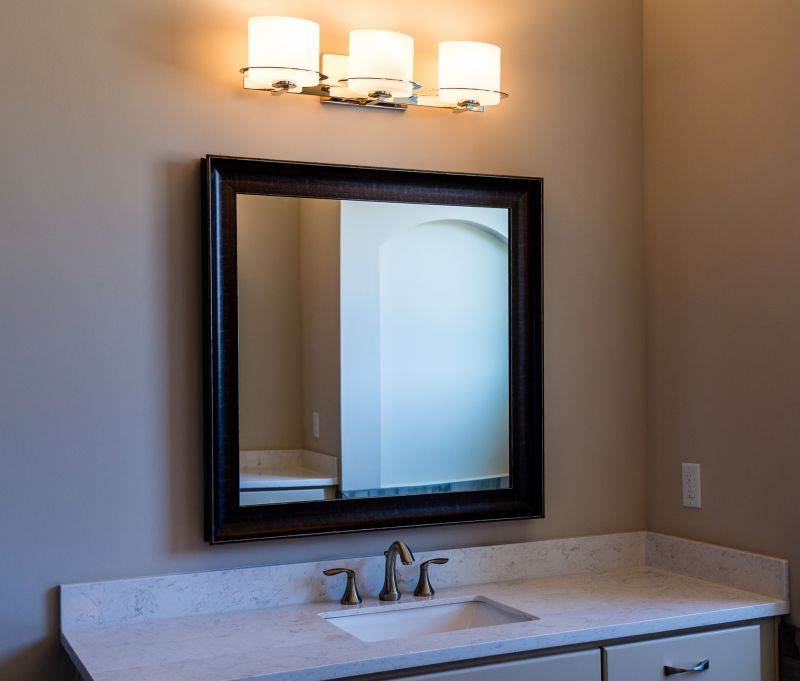 Backlit Mirrors and Vanity Areas